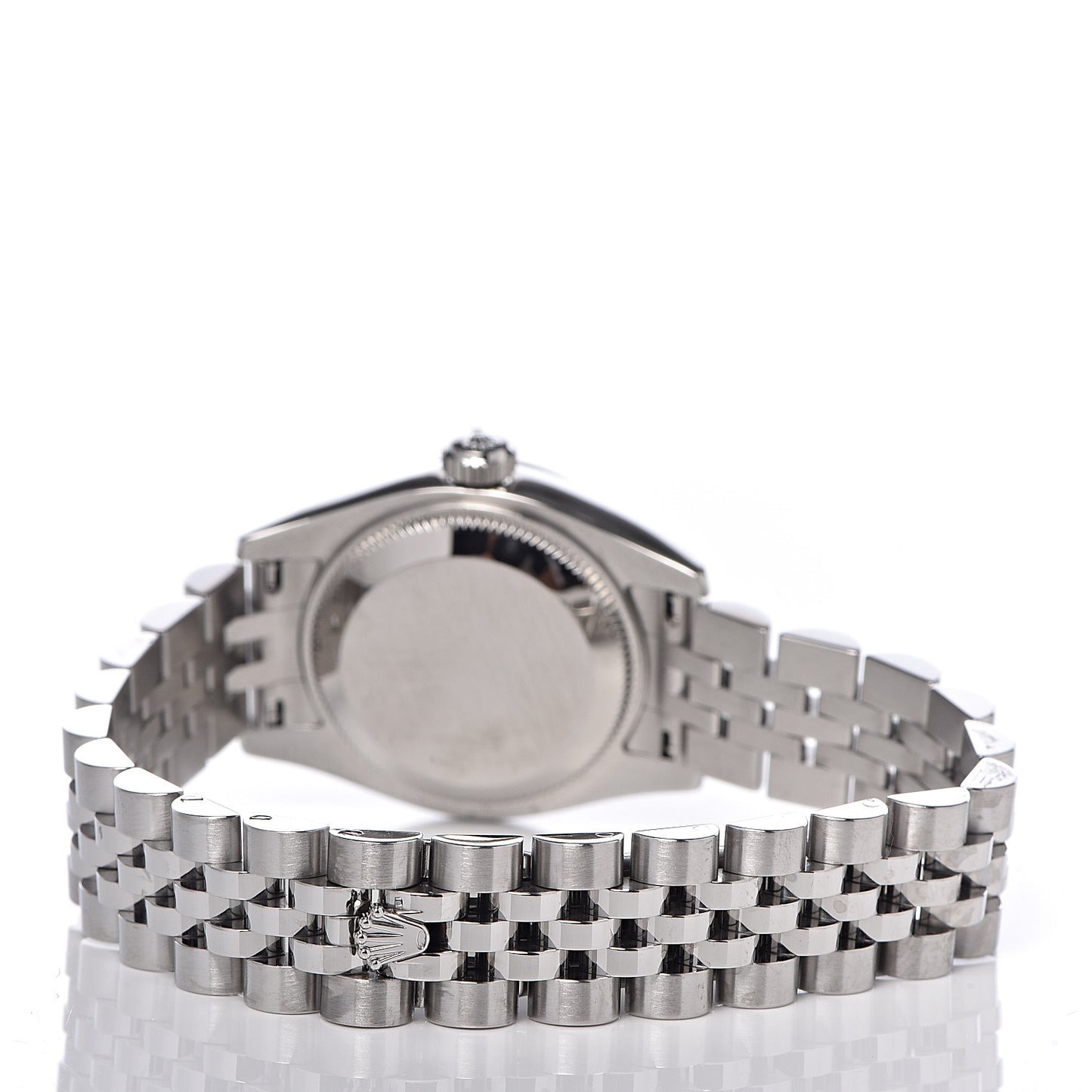 Stainless Steel 18K White Gold 26mm Oyster Perpetual Datejust Watch Silver 179174