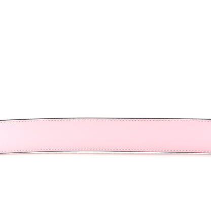 Fendi Vitello Liberty F is Fendi Bi-Color Reversible Belt 100 Black Peonia 6 of 7