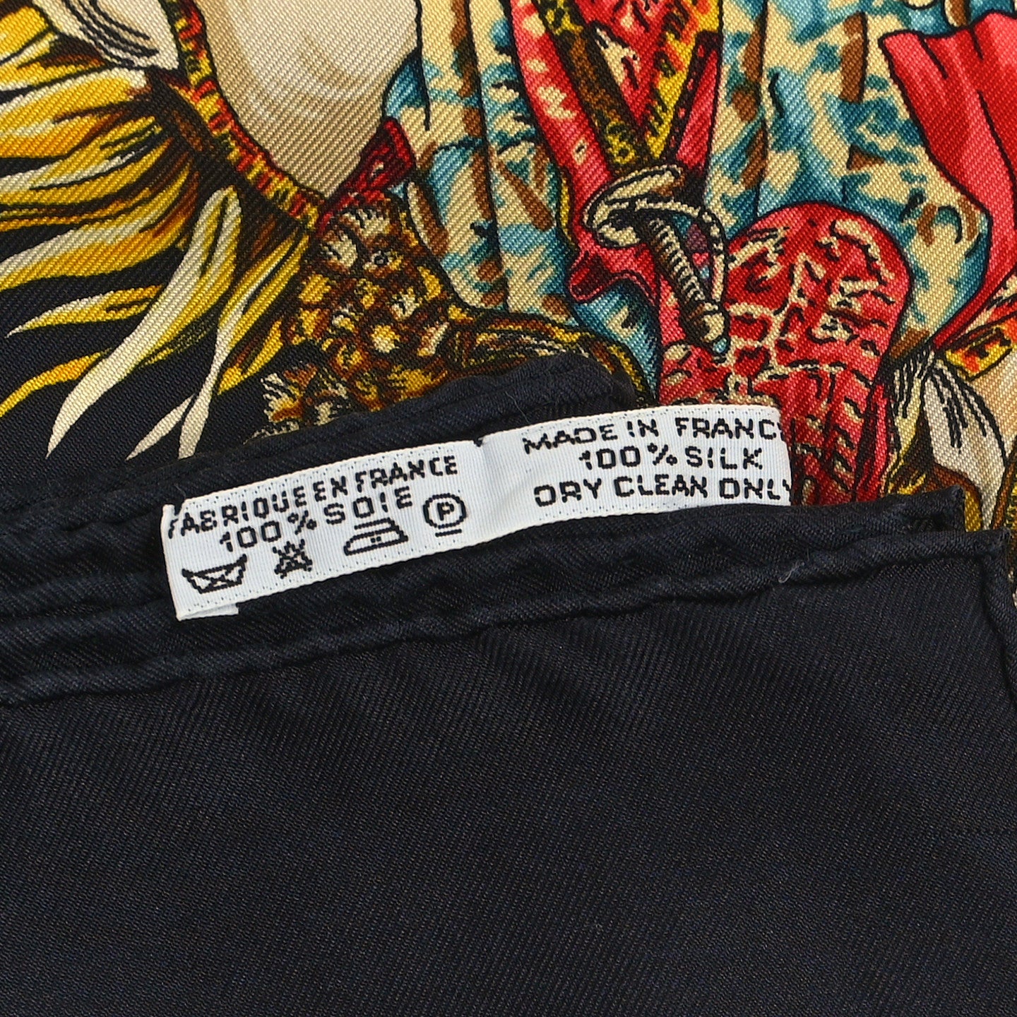 Silk Le Roy Soleil Scarf 90