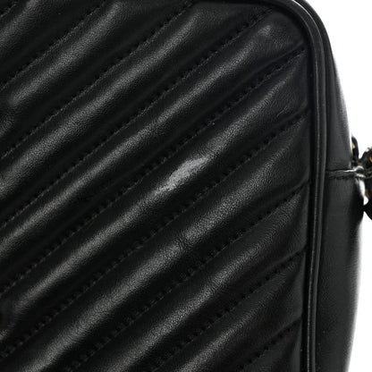 Saint Laurent Calfskin Matelasse Monogram Lou Camera Bag Black 14 of 16
