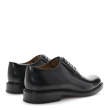 Christian Dior Calfskin Mens Derby Shoes 42 Black 5 of 9