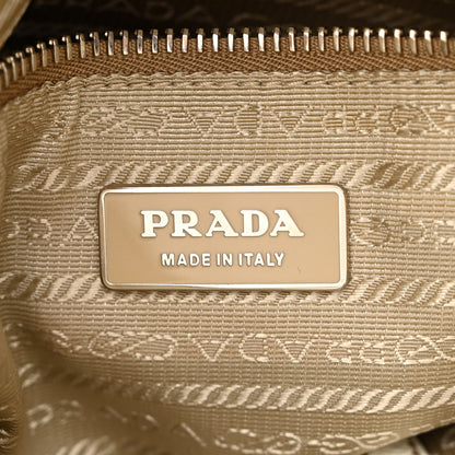 Prada Vitello Daino Shoulder Bag White 7 of 20
