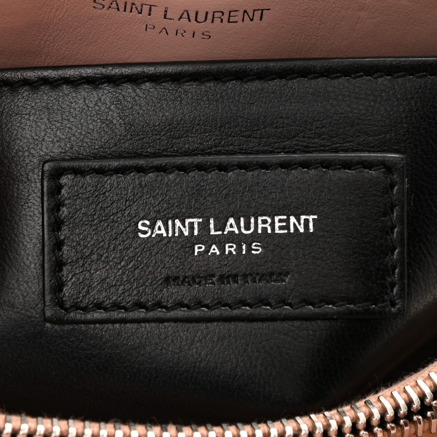 Calfskin Y Quilted Monogram Small Loulou Chain Satchel Pale Blush