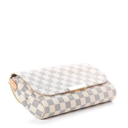 Louis Vuitton Damier Azur Favorite MM 3 of 8