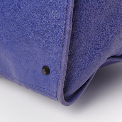 Balenciaga Agneau Classic Hardware Work Bleu Lavande 12 of 12