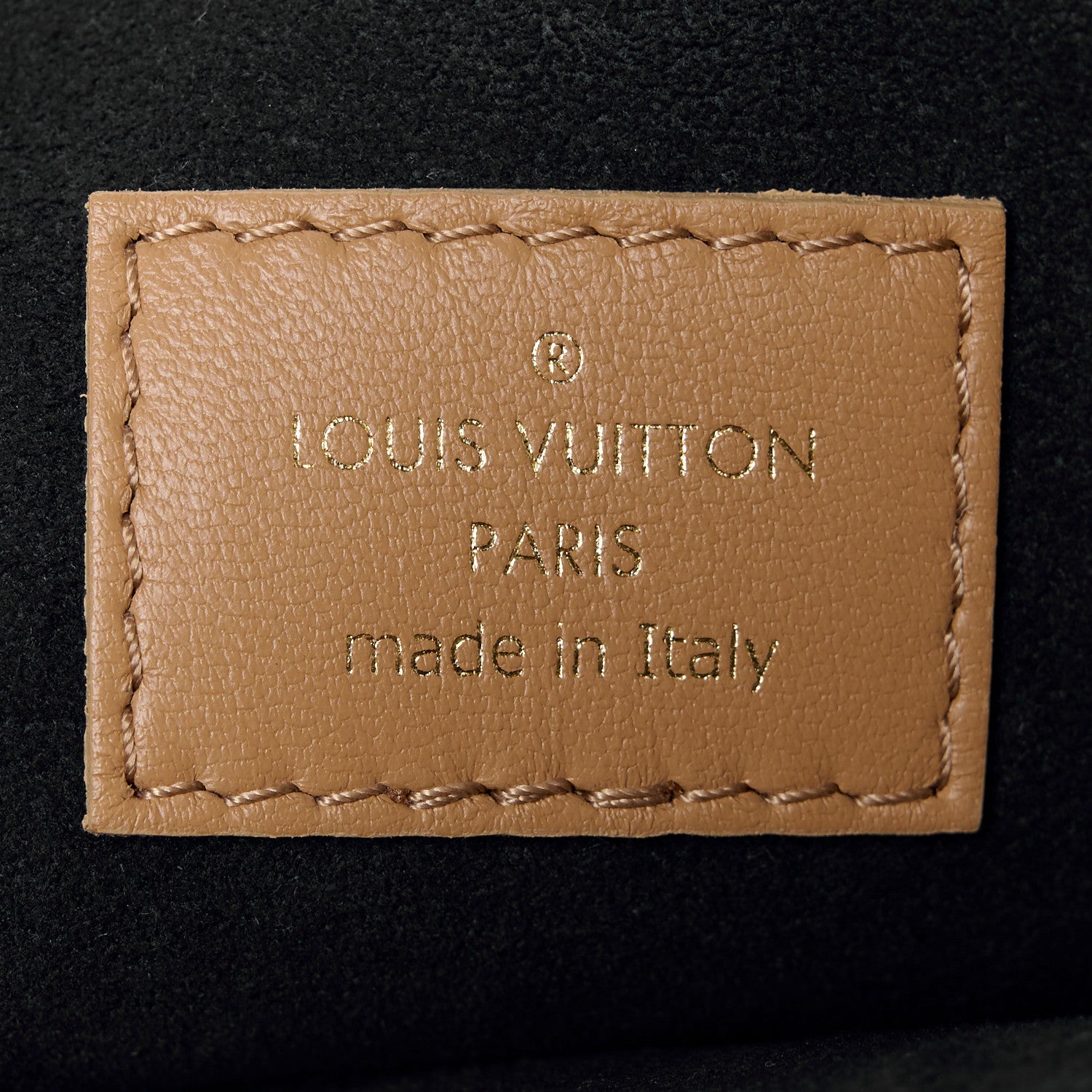 Louis Vuitton Lambskin Embossed Monogram Coussin PM Camel 8 of 12