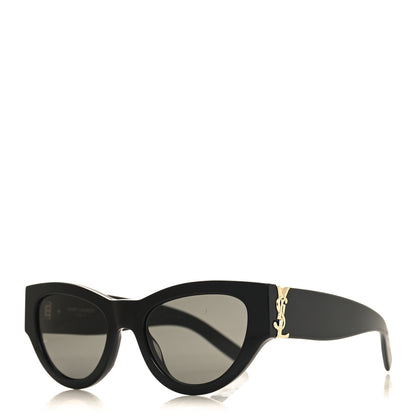 Saint Laurent Acetate Sunglasses SL M94 Black 1 of 8