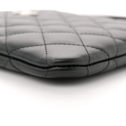 Chanel Lambskin Quilted Crossbody Bag Black 9 of 10