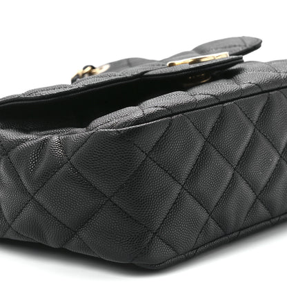 Chanel Caviar Quilted Wavy CC Hobo Black 10 of 11