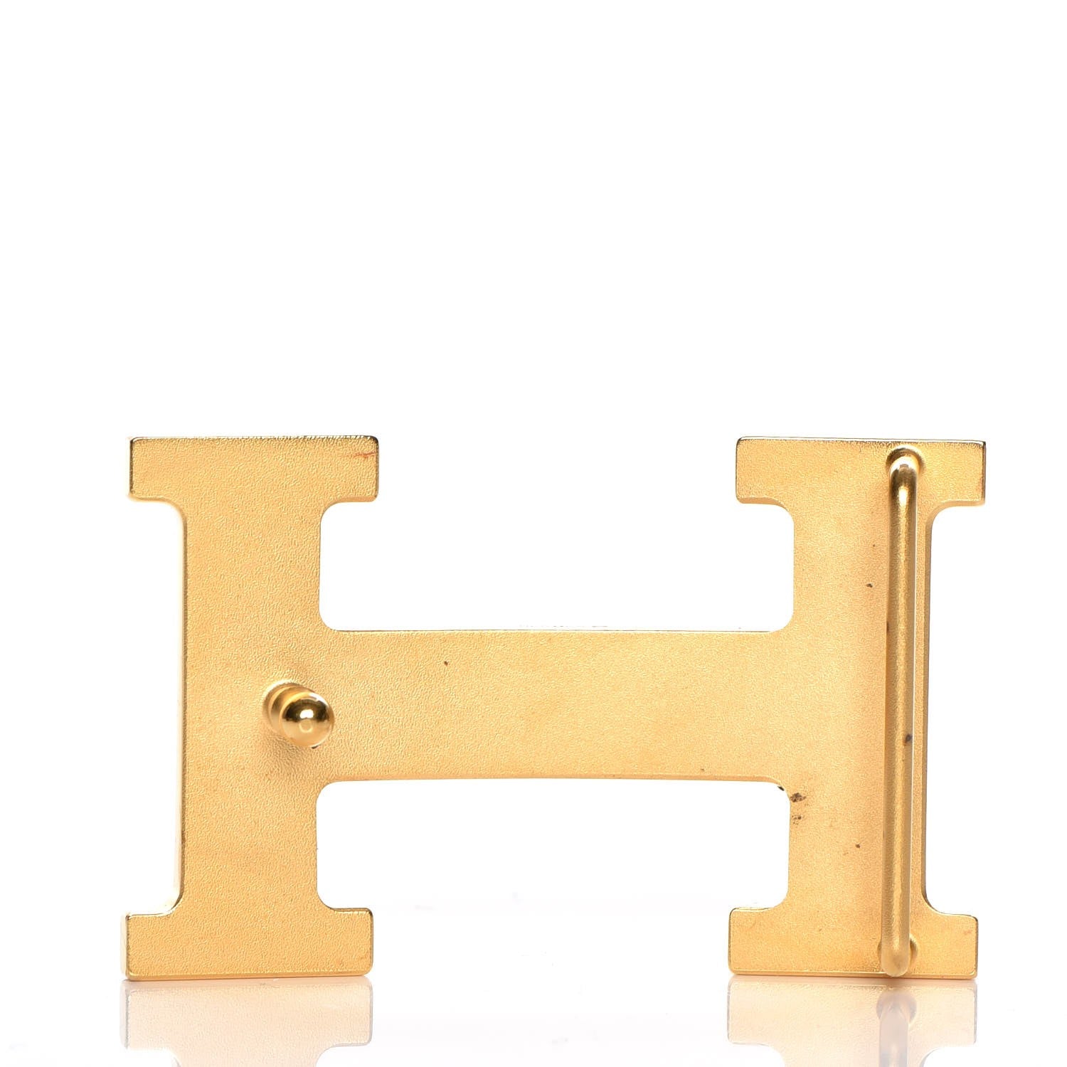 Hermes Box Togo 32mm H Belt 80 Black Gold 9 of 15