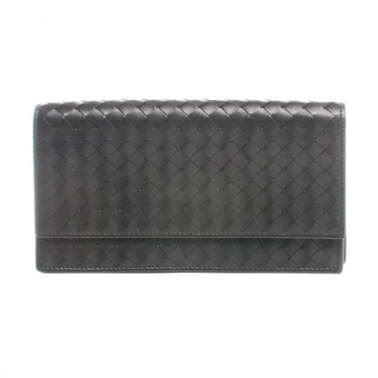 Bottega Veneta Intrecciato Light Calf Continental Wallet Nero Black 1 of 7