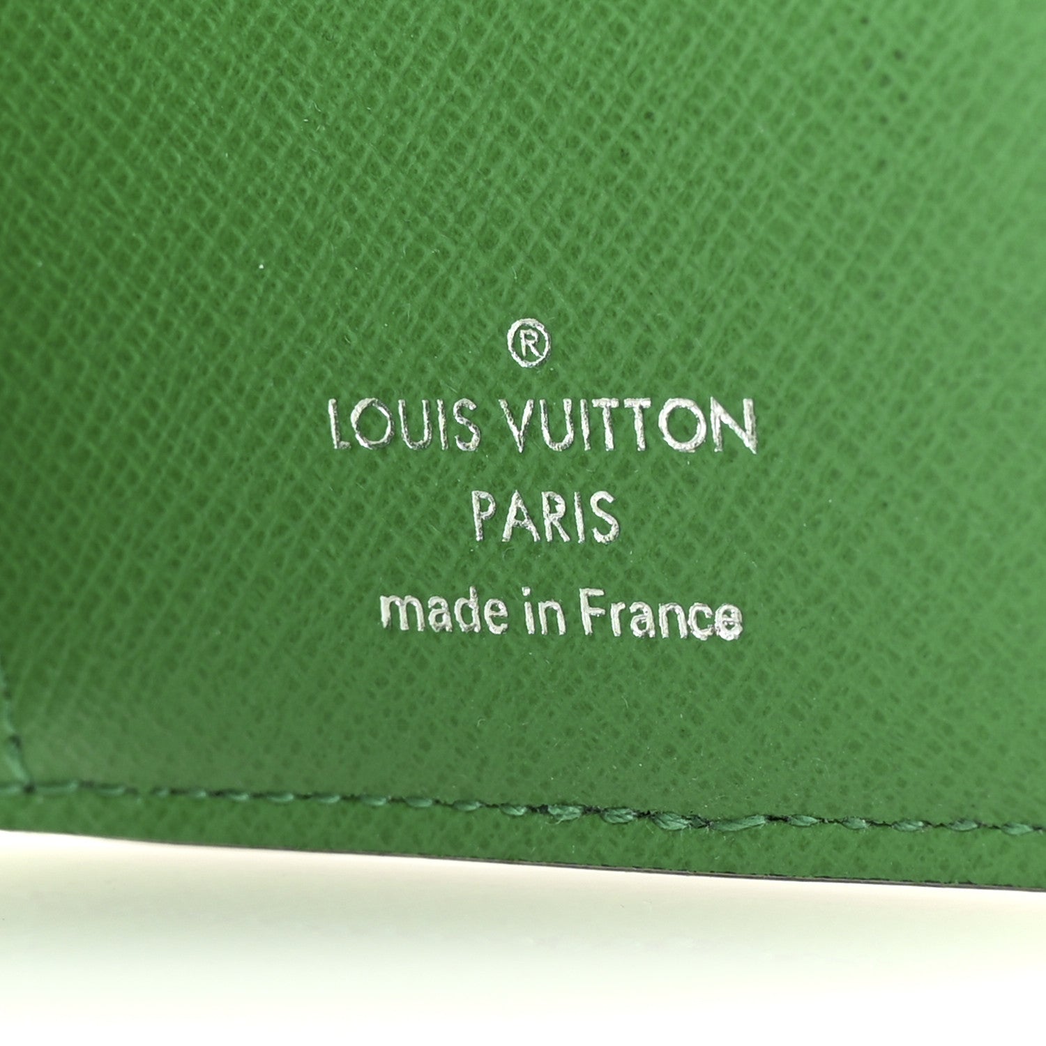 Louis Vuitton Taigarama Pocket Organizer NM Cactus Green 6 of 7