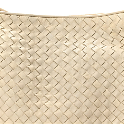 Bottega Veneta Nappa Intrecciato Parachute Bag White 8 of 10