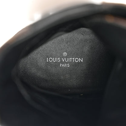 Louis Vuitton Suede Calfskin Monogram Laureate Platform Desert Boots 40 Taupe 7 of 10