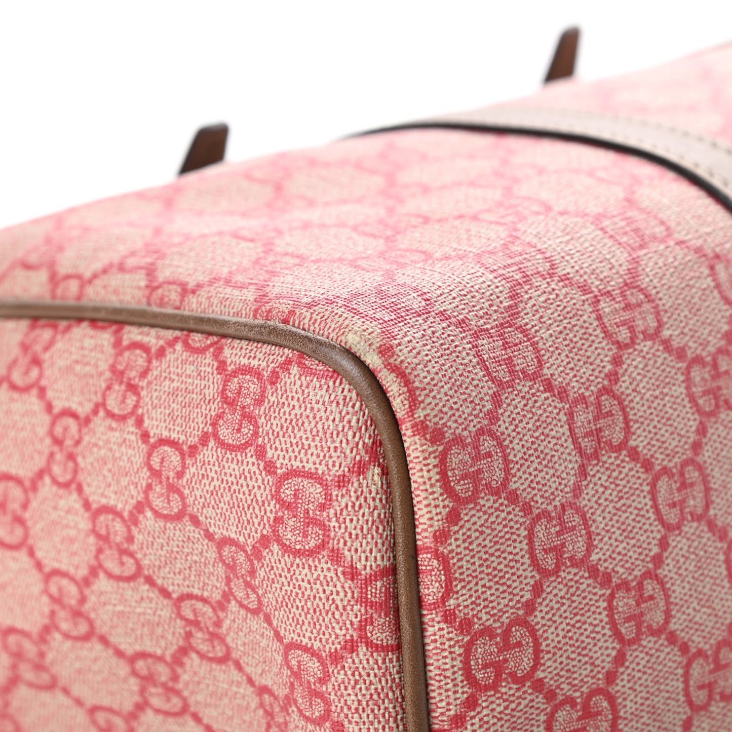 GG Supreme Monogram Medium Nice Boston Red