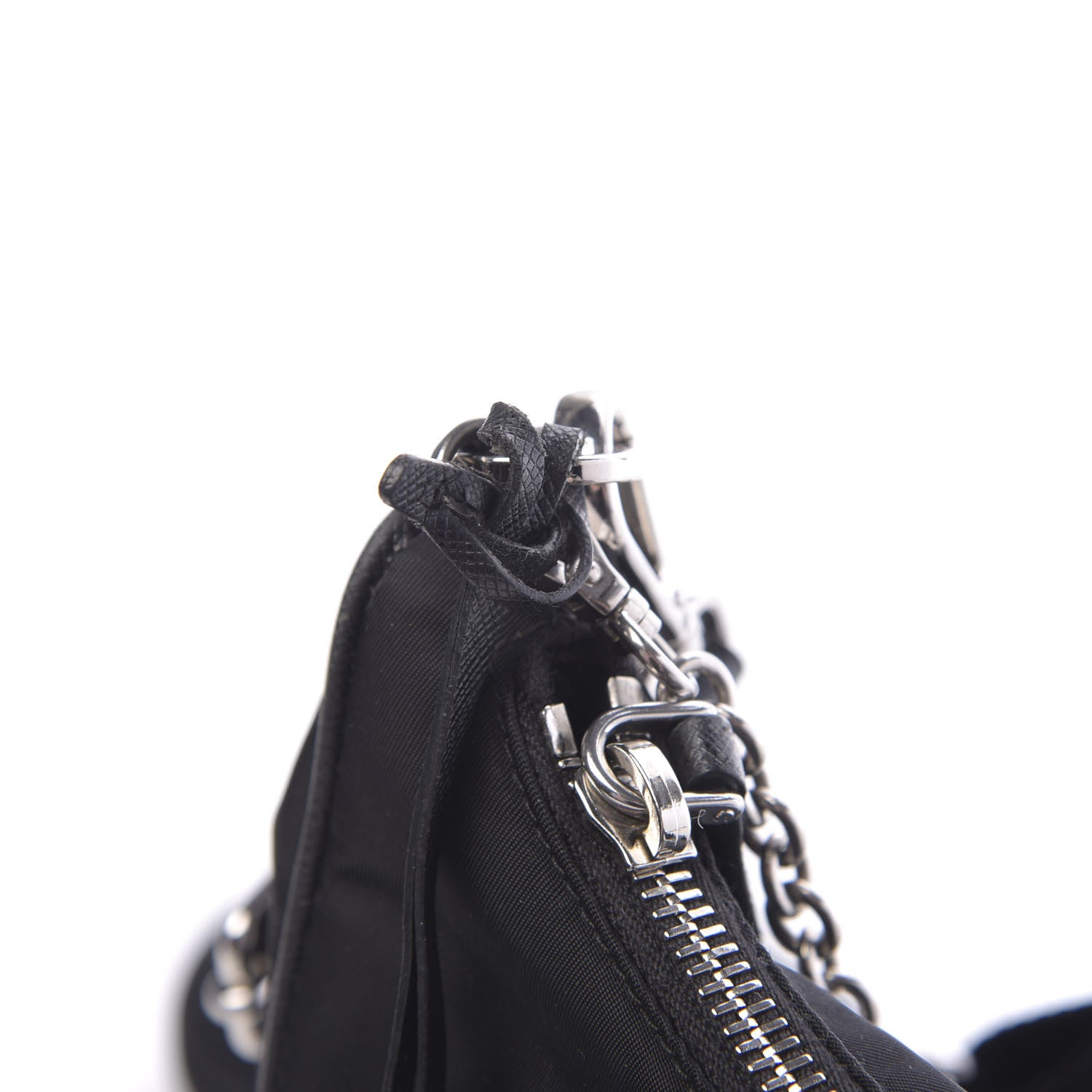 Prada Nylon Re-Edition 2005 Shoulder Bag Black 12 of 13