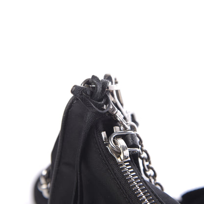 Prada Nylon Re-Edition 2005 Shoulder Bag Black 12 of 13