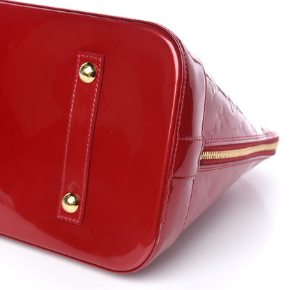 Louis Vuitton Vernis Alma GM Pomme D'Amour 15 of 20