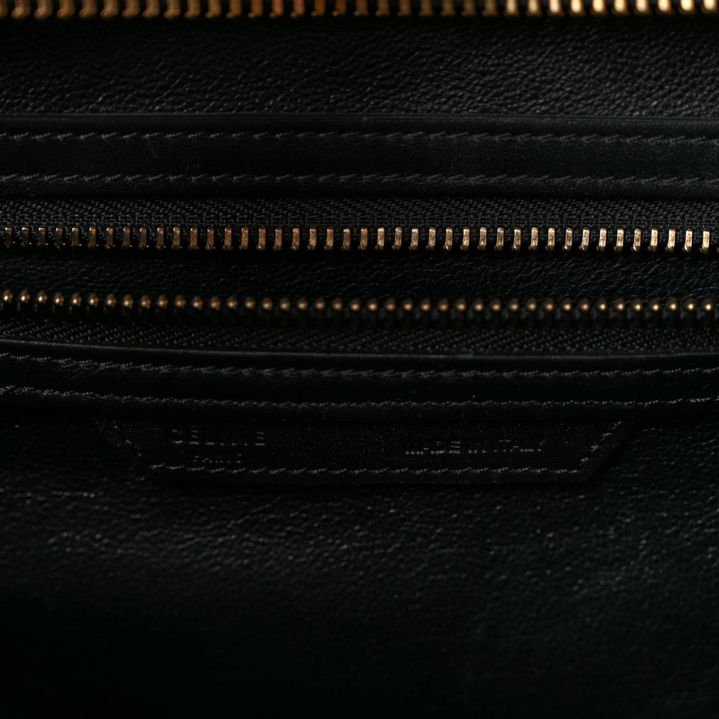Smooth Calfskin Mini Luggage Black