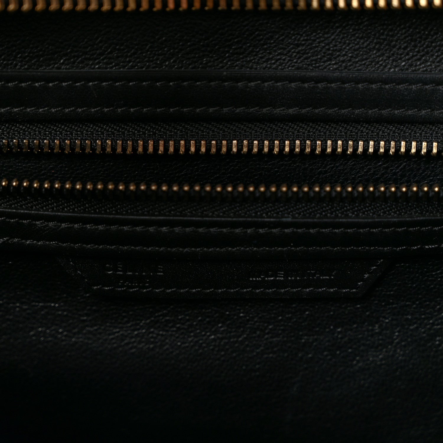 Celine Smooth Calfskin Mini Luggage Black 6 of 15