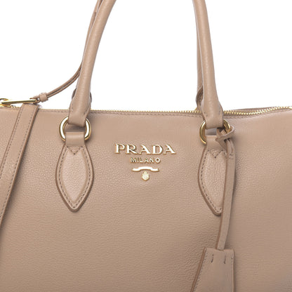 Prada Vitello Phenix Satchel Cammeo 11 of 15