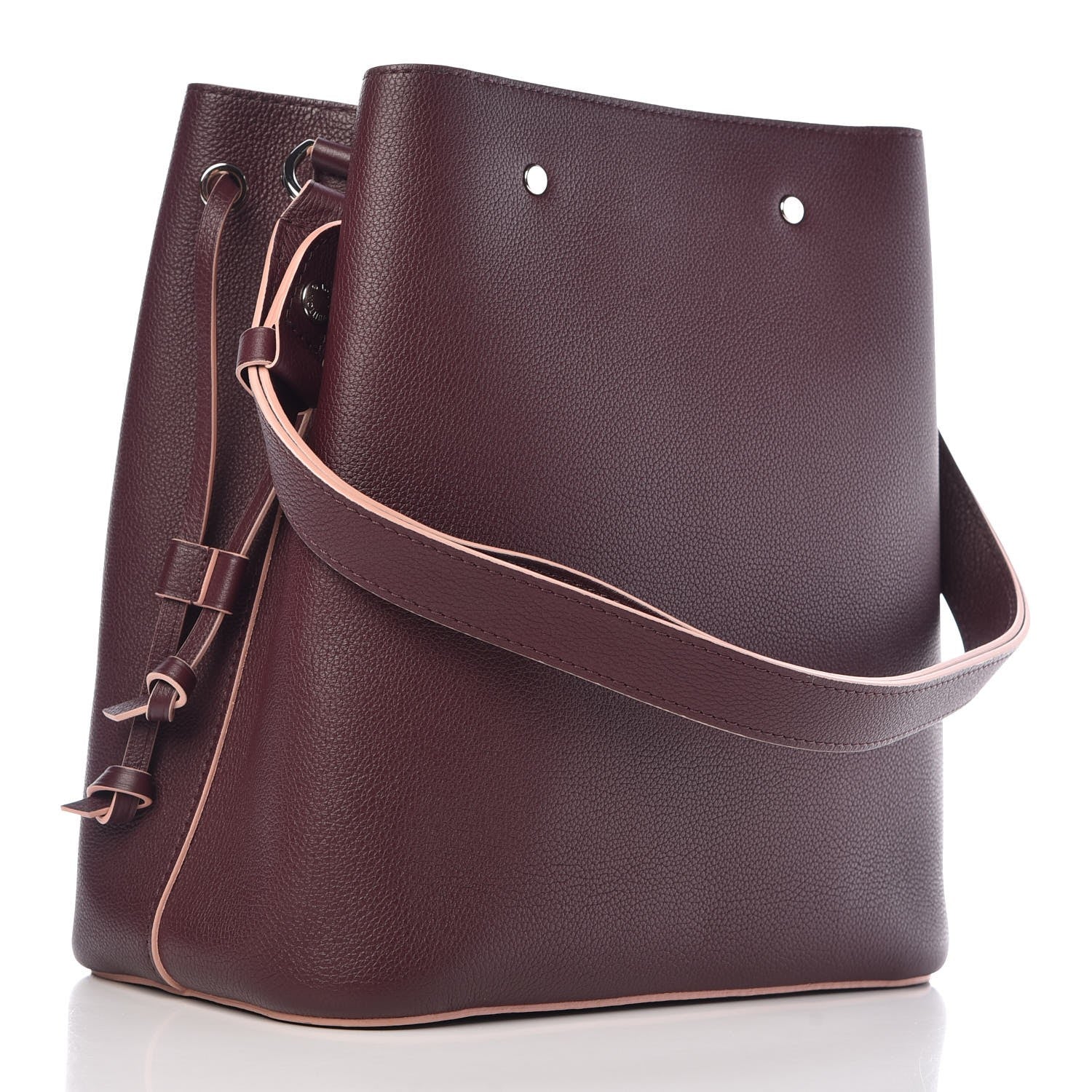 Louis Vuitton Calfskin Lockme Bucket Prune 3 of 7