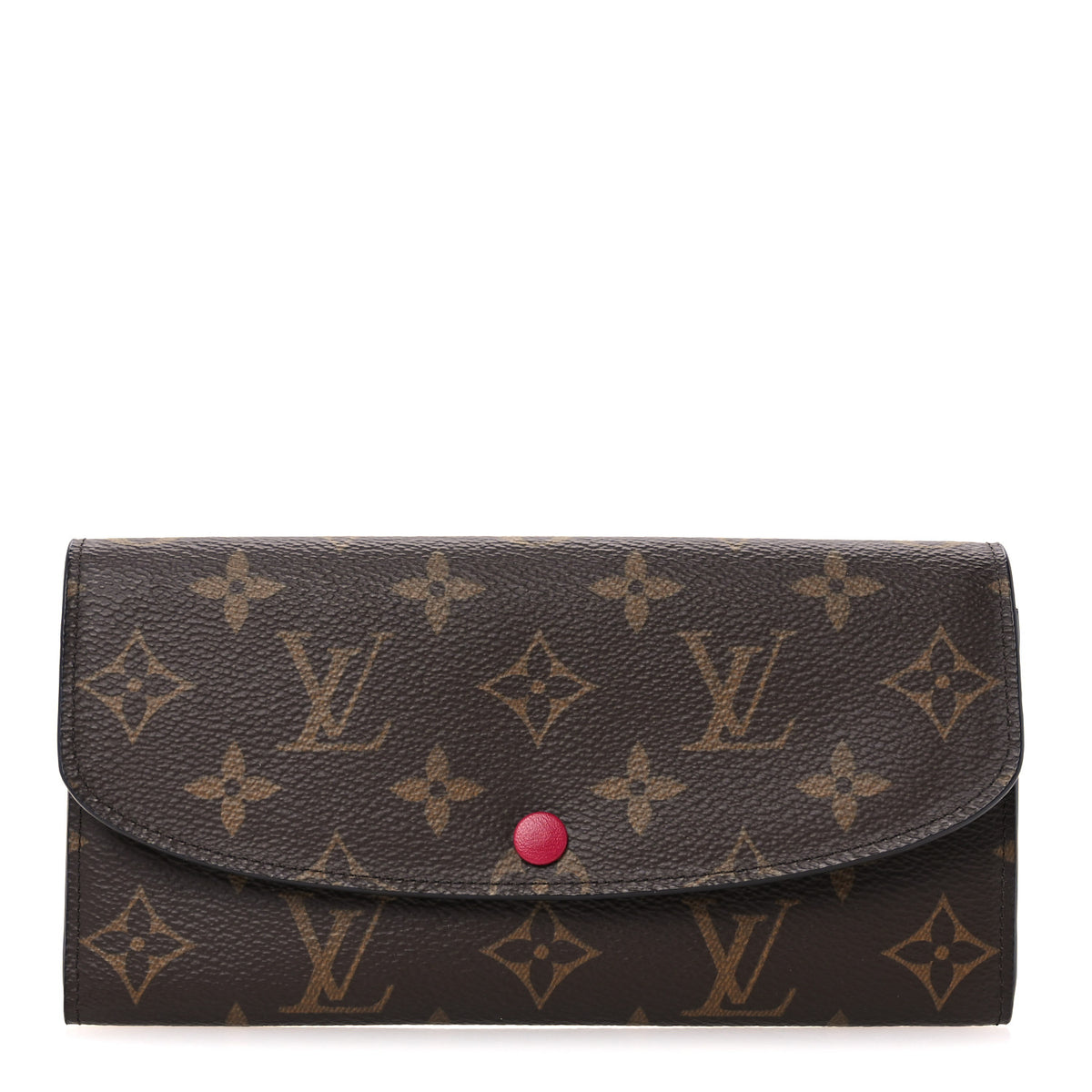Louis Vuitton Monogram Emilie Wallet Fuchsia 1 of 8