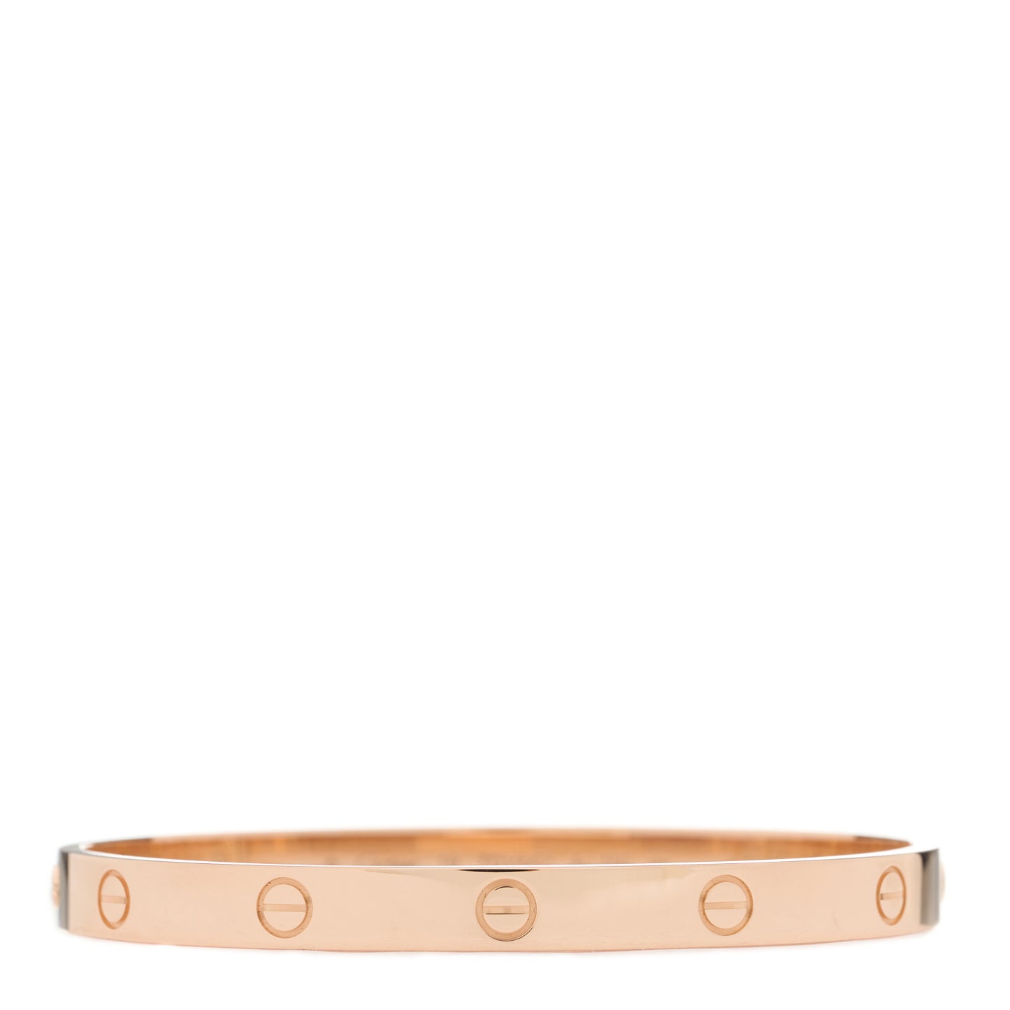 18K Pink Gold LOVE Bracelet 19