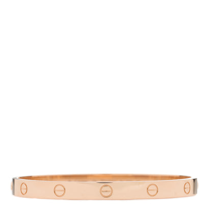 Cartier 18K Pink Gold LOVE Bracelet 19 2 of 5