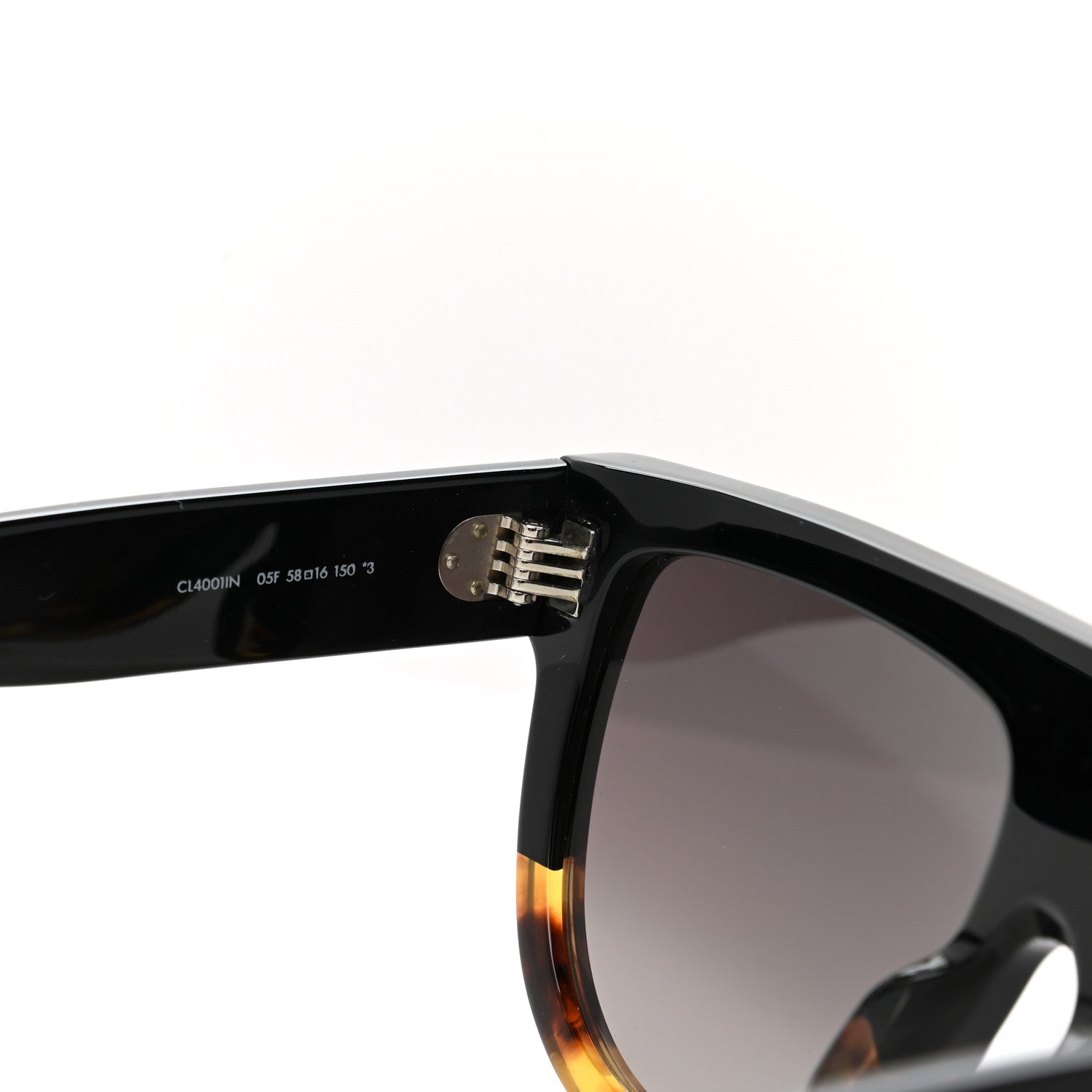 Celine Shadow Sunglasses CL 41026/S Black Havana 6 of 7