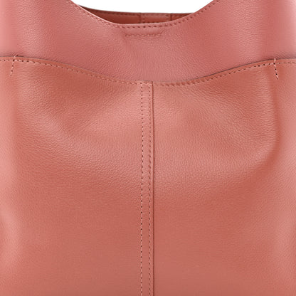 Delvaux Grained Calfskin Mini So Cool Satchel Pink 8 of 10