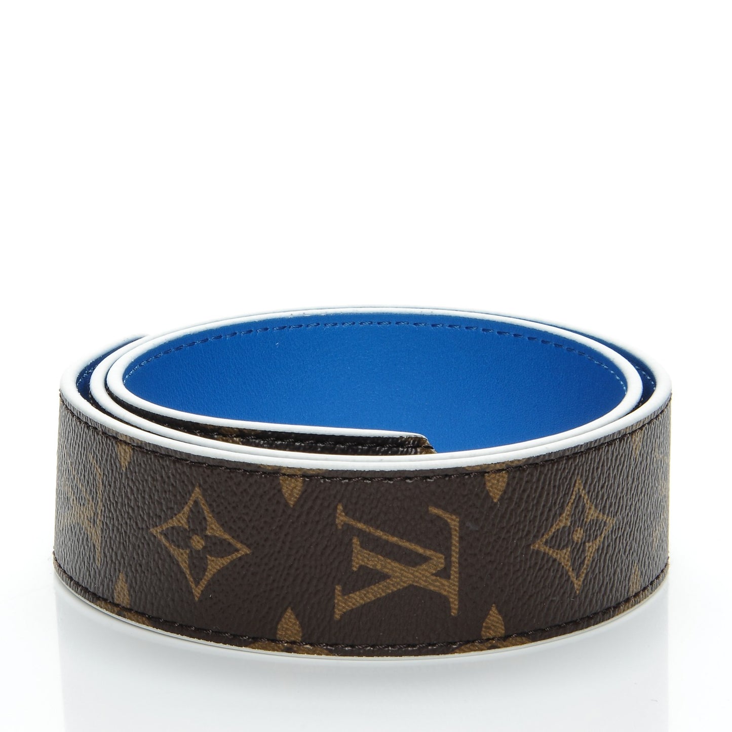 Monogram Bandouliere Shoulder Strap Blue