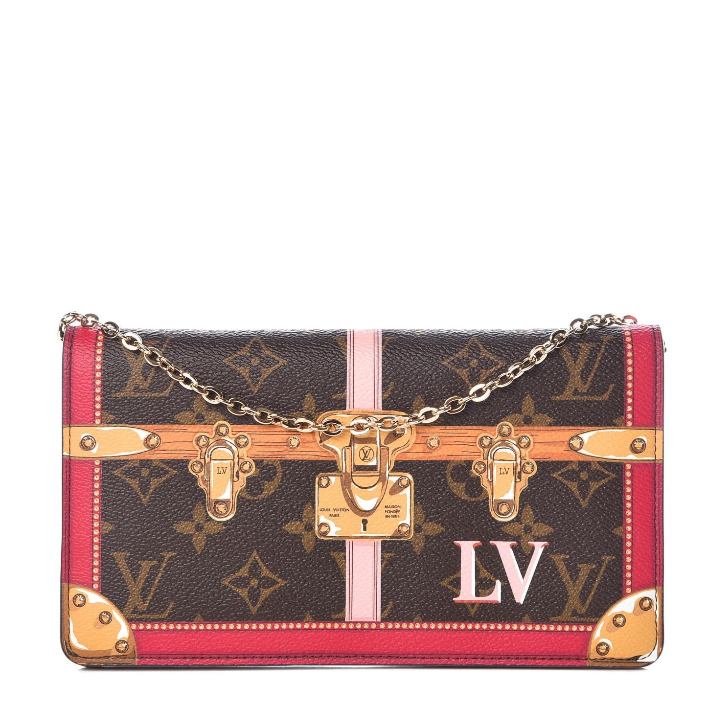 Monogram Summer Trunks Pochette Weekend