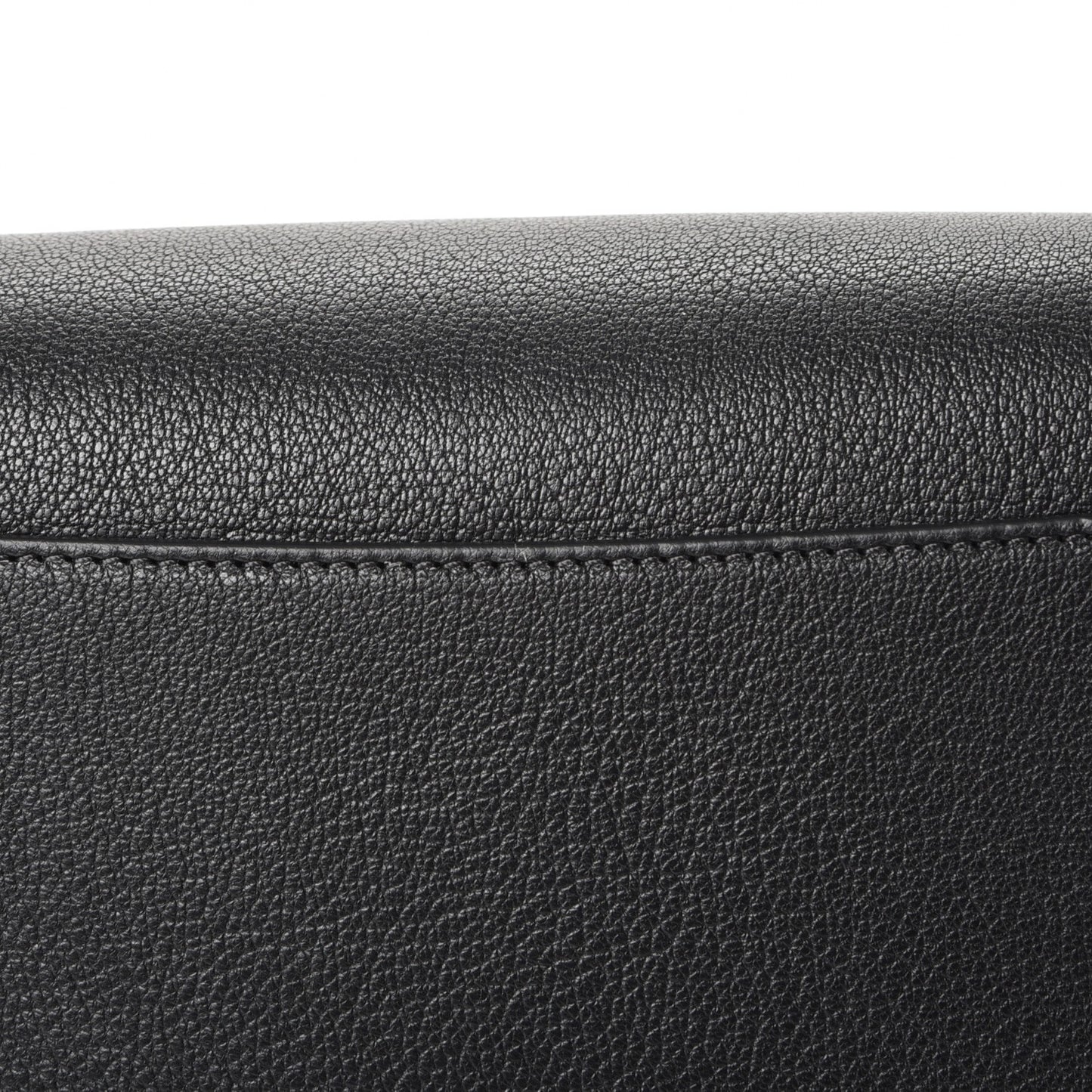 Grained Calfskin Small Antigona Black