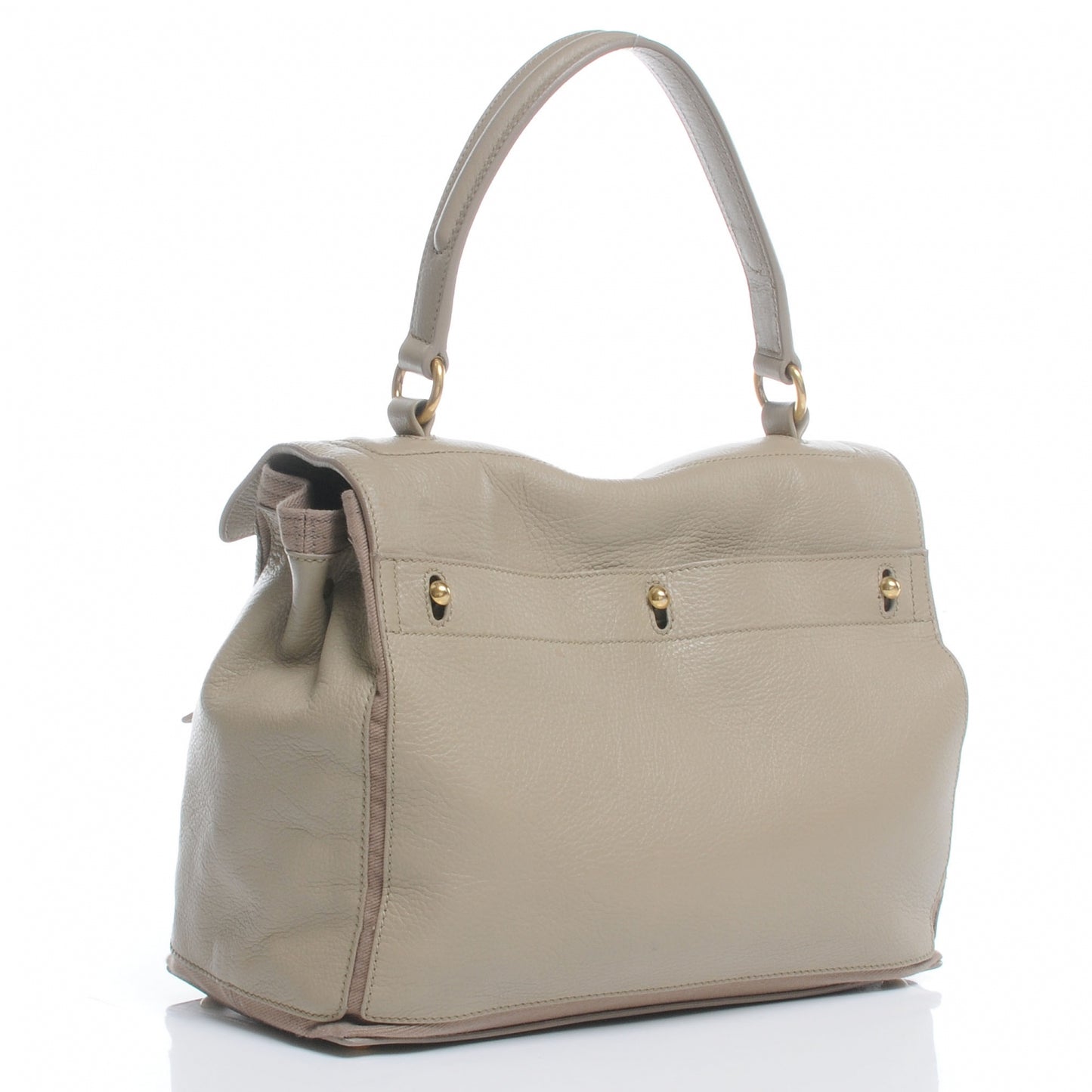 Leather Medium Muse Two Beige