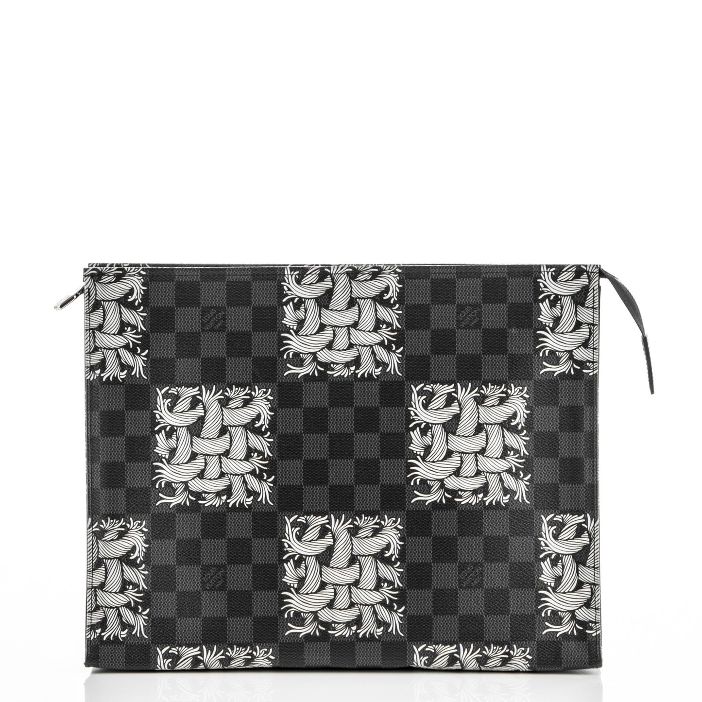 Damier Graphite Rope Pochette Voyage White