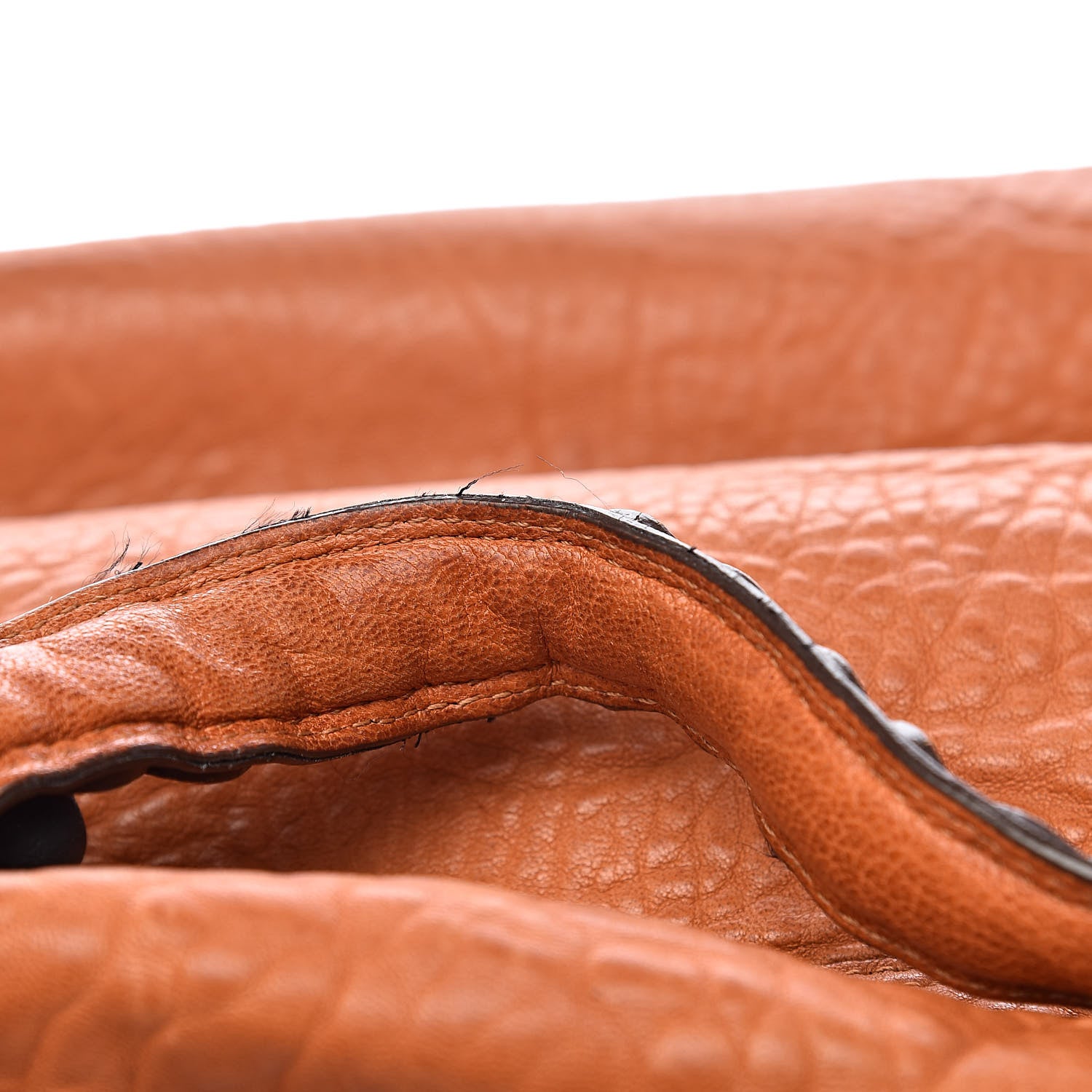 Mulberry Large Grain Nappa Oversized Alexa Pumpkin 10 of 16