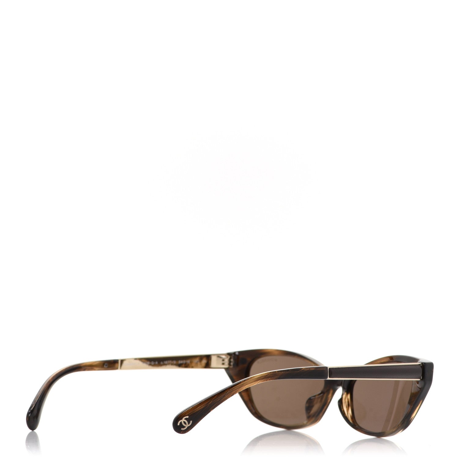 Chanel Acetate CC Cat Eye Sunglasses 5438-Q Tortoise 4 of 7