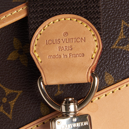 Louis Vuitton Monogram Alize 2 Compartment Luggage Travel Bag 7 of 9