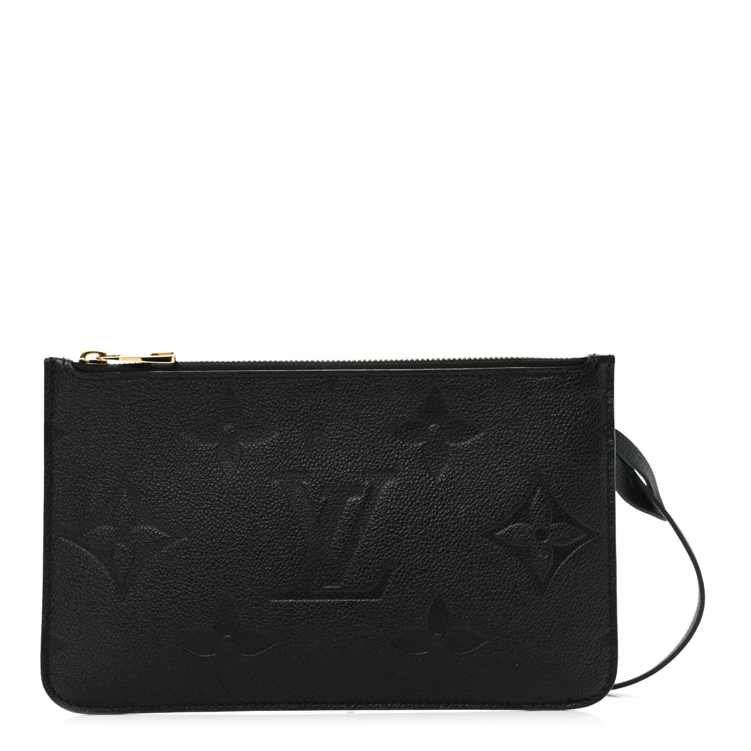 Louis Vuitton Empreinte Monogram Giant Neverfull MM Pochette Black 1 of 6