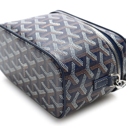 Goyard Goyardine Muse Mini Vanity Case Navy 9 of 9
