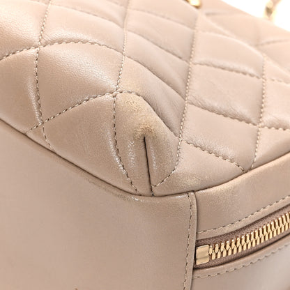 Chanel Lambskin Quilted Medium Trendy CC Bowling Bag Beige 10 of 14