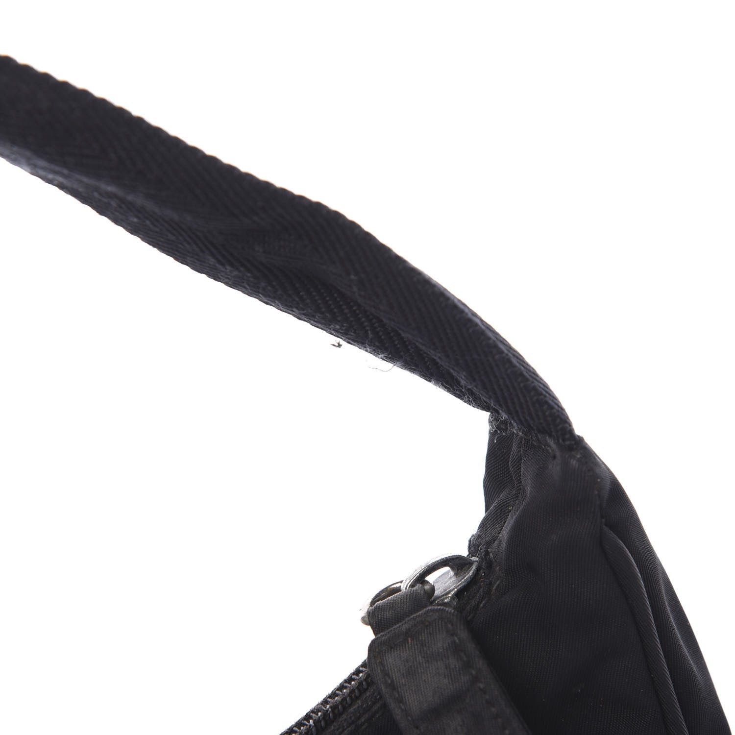 Prada Tessuto Nylon Sport Shoulder Bag Black 10 of 12