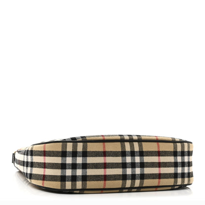 Burberry Vintage Check Shoulder Bag Black 4 of 9