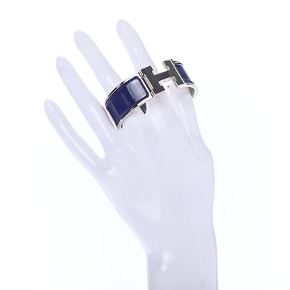 Hermes Enamel Wide Clic Clac H Bracelet PM Violet 2 of 4