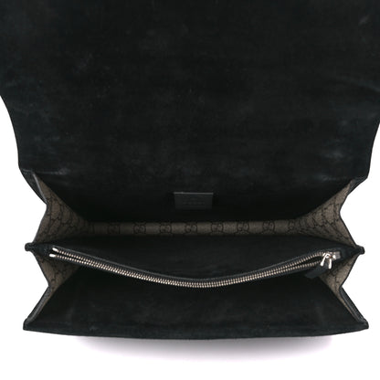 Gucci GG Supreme Monogram Medium Dionysus Shoulder Bag Black 5 of 12
