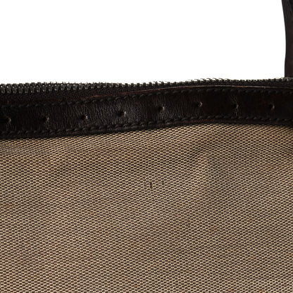 Gucci Canvas Web GG Reins Shoulder Bag Brown 13 of 15