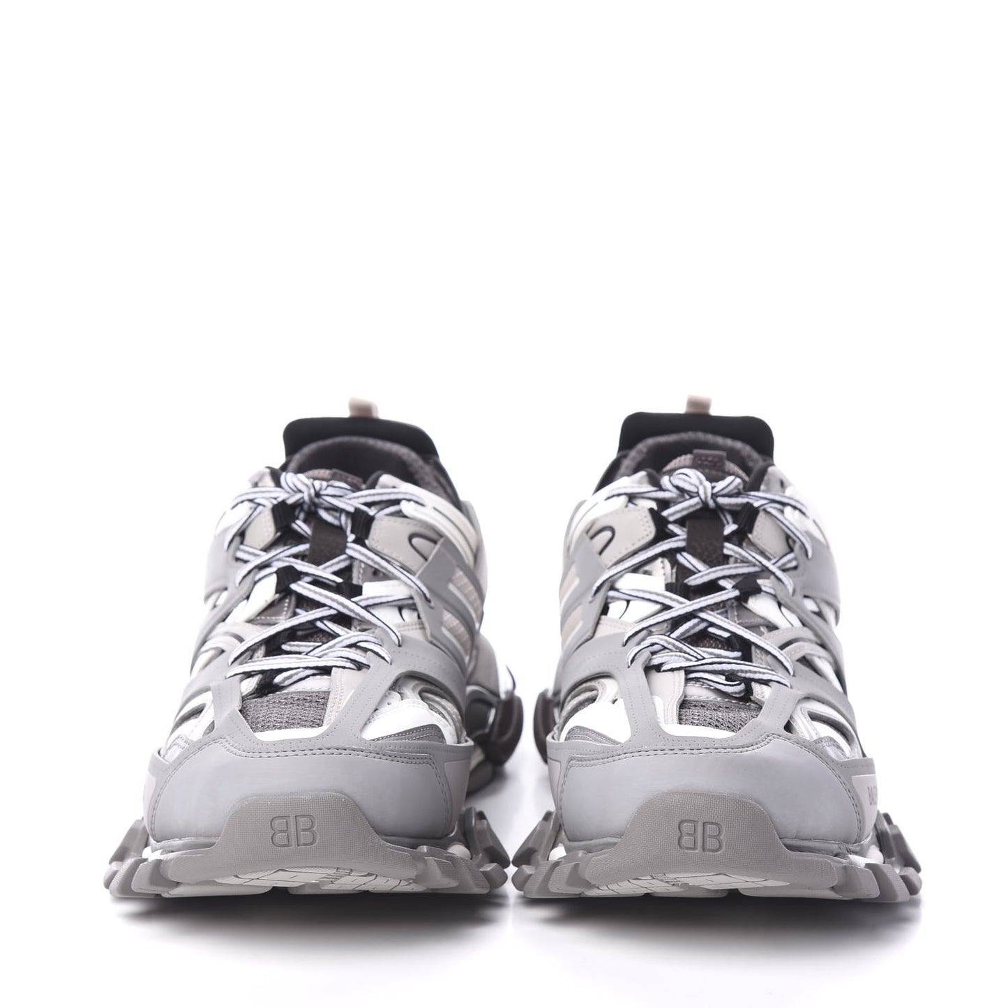 Mesh Nylon Mens Track Sneakers 45 Gris