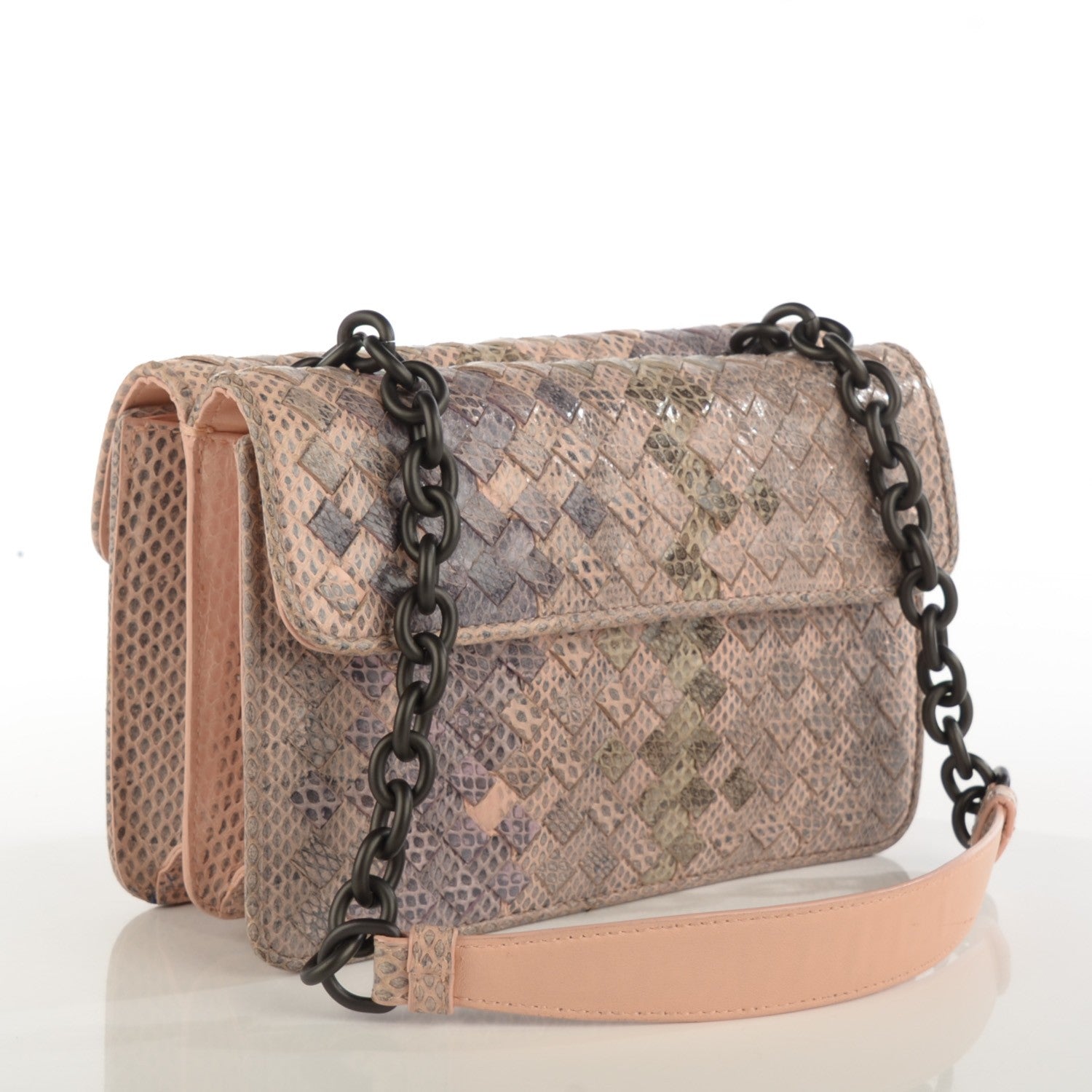 Bottega Veneta Ayers Intrecciato Small Olimpia Bag Petale 2 of 7