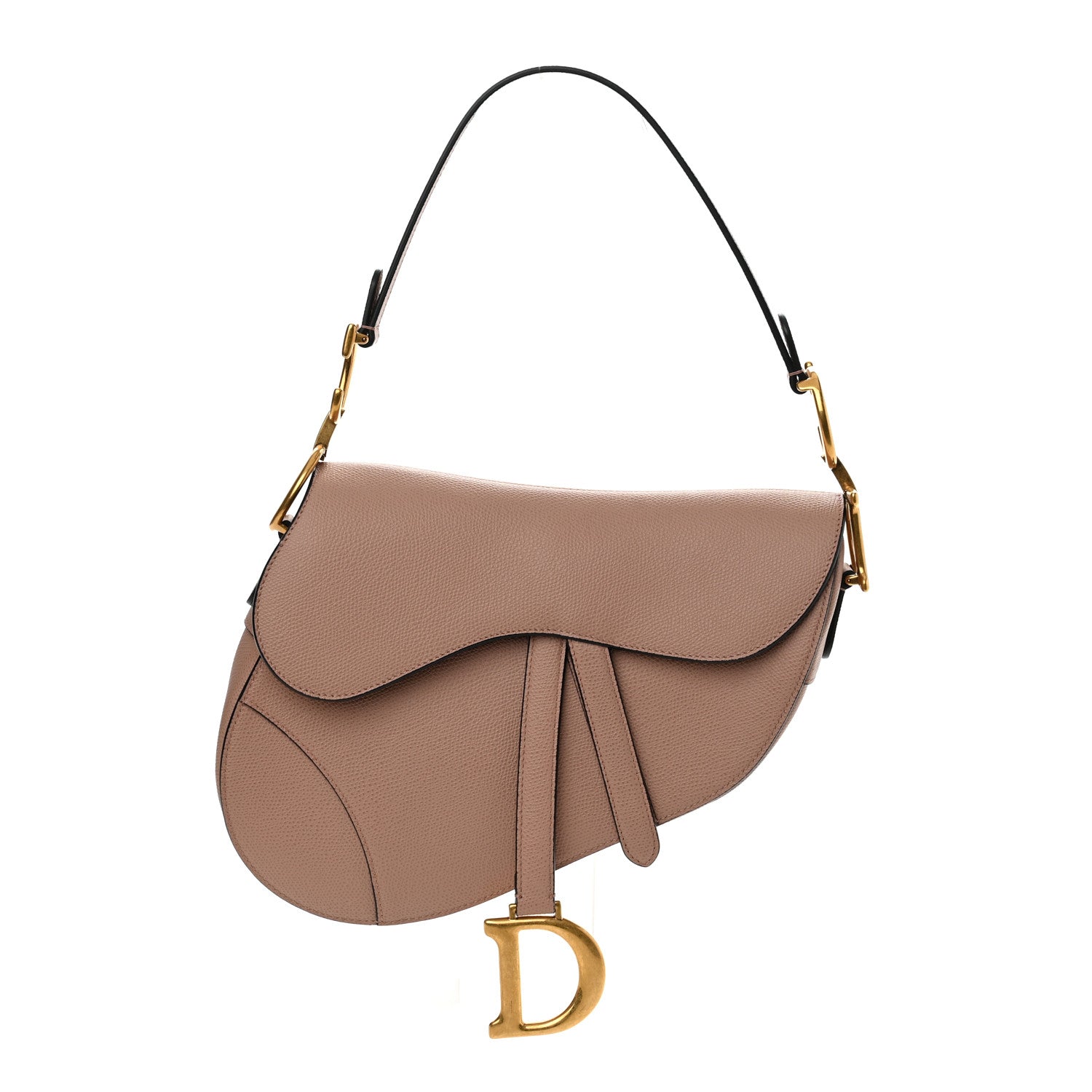 Christian Dior Grained Calfskin Saddle Bag Fard 1 of 10
